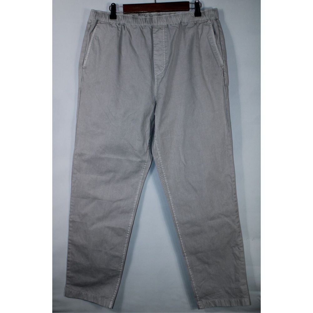 Outerknown Men's XL Gray Elastic Waist Pull On Pants - Picture 1 of 12